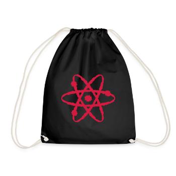 Scientific symbol - Drawstring Bag - black - Front