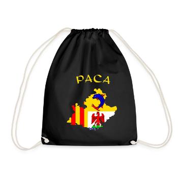 PACA - Drawstring Bag - black - Front