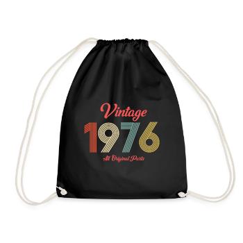 1976 - Sac de sport léger - noir - Devant