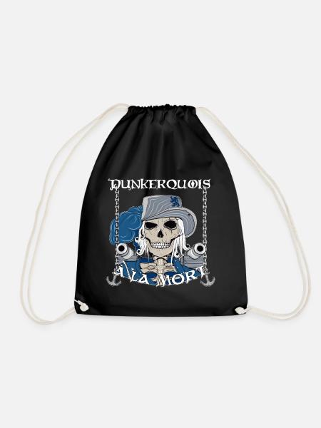 Dunkerquois à la mort - Sac de sport léger - noir