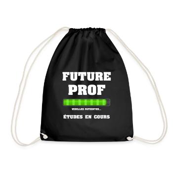 FUTURE PROF - Sac de sport léger - noir - Devant