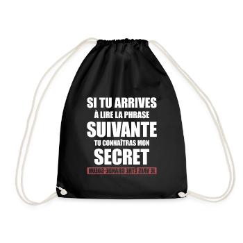 FUTURE GRANDE SOEUR - Sac de sport léger - noir - Devant