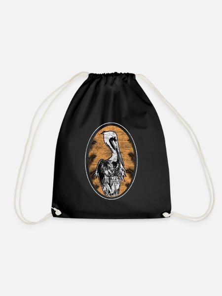 Pelikan Geschenk - Turnbeutel - Schwarz