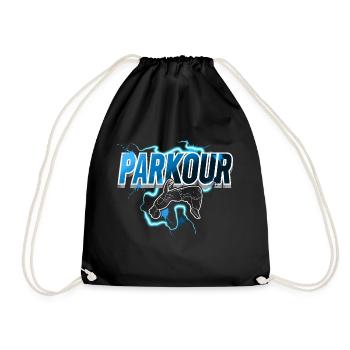 Parkour - Sac de sport léger - noir - Devant