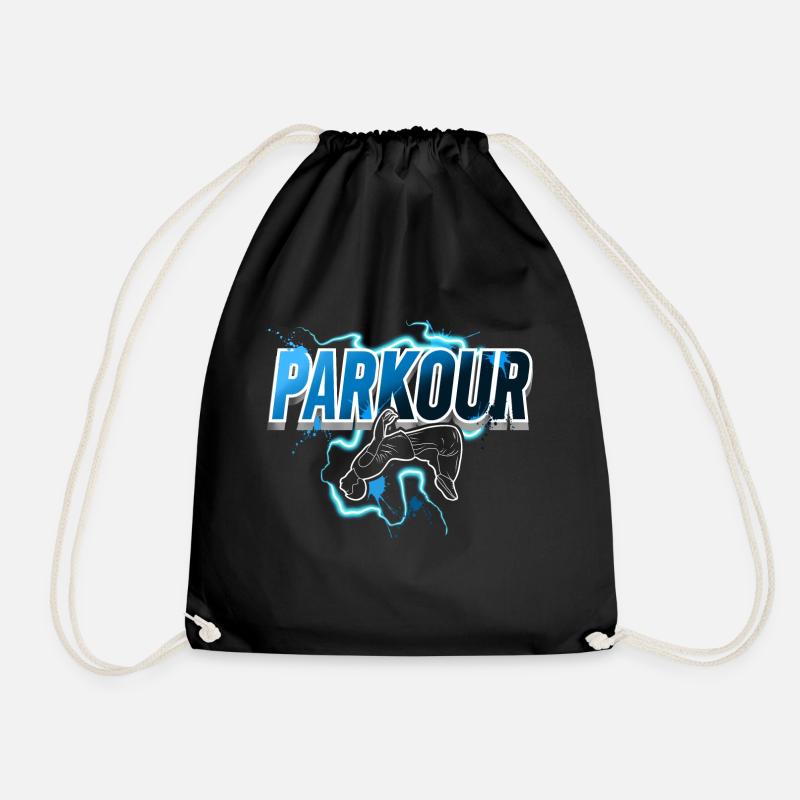 Parkour - Turnbeutel - Schwarz