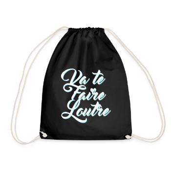 Va te faire Loutre The Good Place fr - Sac de sport léger - noir - Devant