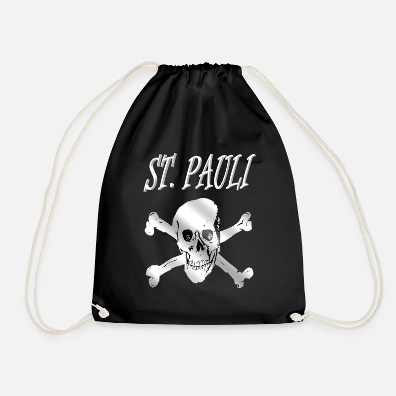 St Pauli Design - Drawstring Bag - black
