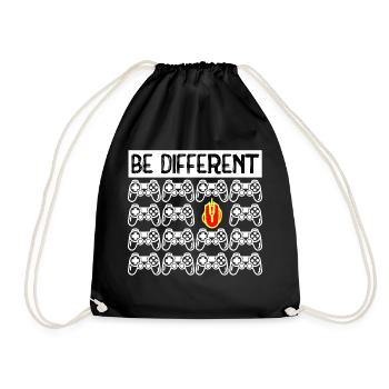 Jeux vidéo Controller Gamer Gamer Gamer - Sac de sport léger - noir - Devant
