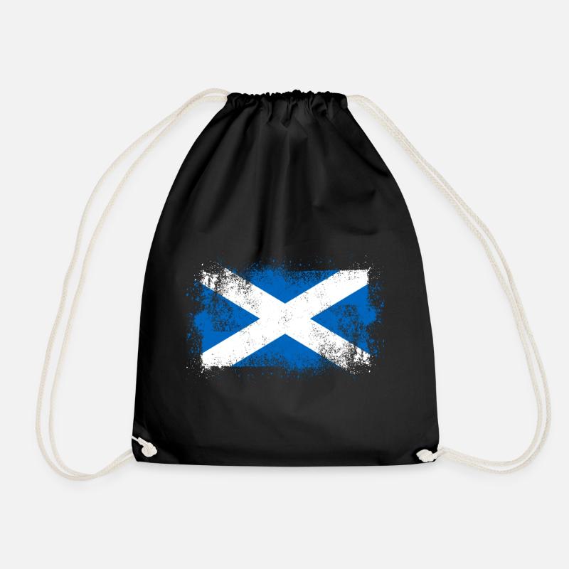 Schottland - Turnbeutel - Schwarz