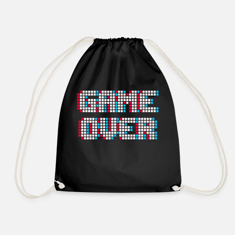 Gamer Games Zocker - Turnbeutel - Schwarz