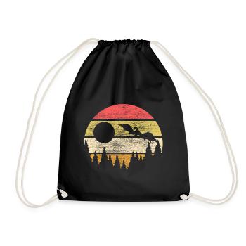 Dragon Monster Role Playing - Drawstring Bag - black - Front