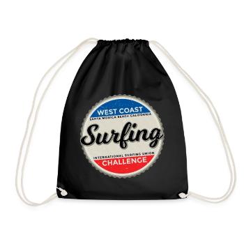 surf - Sac de sport léger - noir - Devant