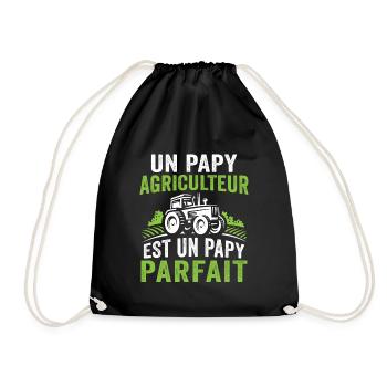 Un papy agriculteur est un papy parfait - Sac de sport léger - noir - Devant