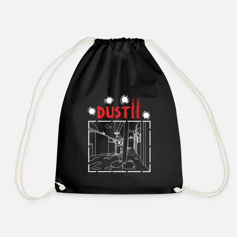 DUST II - Turnbeutel - Schwarz
