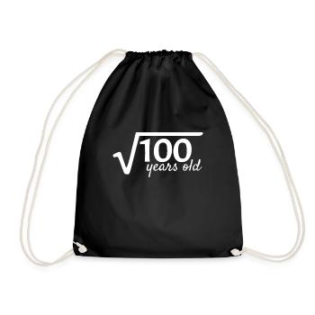 10 ans - 10 ans - Sac de sport léger - noir - Devant