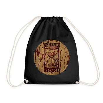 Memento Mori - Sac de sport léger - noir - Devant