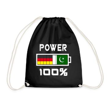 L’Allemagne et le Pakistan power 100% - Sac de sport léger - noir - Devant