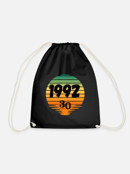 1992 - Turnbeutel - Schwarz