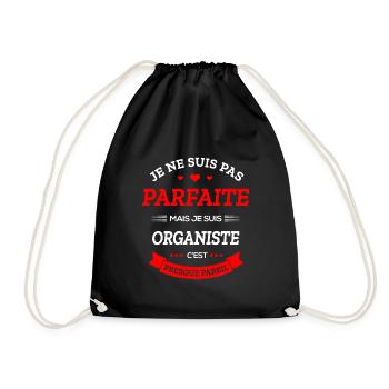 ORGANISTE PARFAITE - Sac de sport léger - noir - Devant