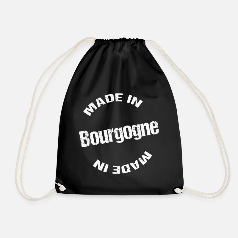 Made in Bourgogne blc - Sac de sport léger - noir
