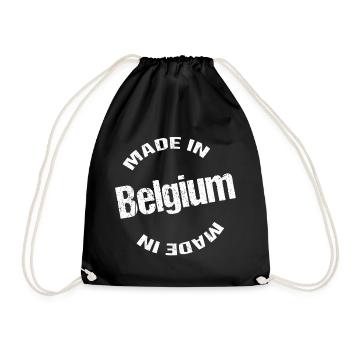 Made in Belgium blc - Drawstring Bag - black - Front