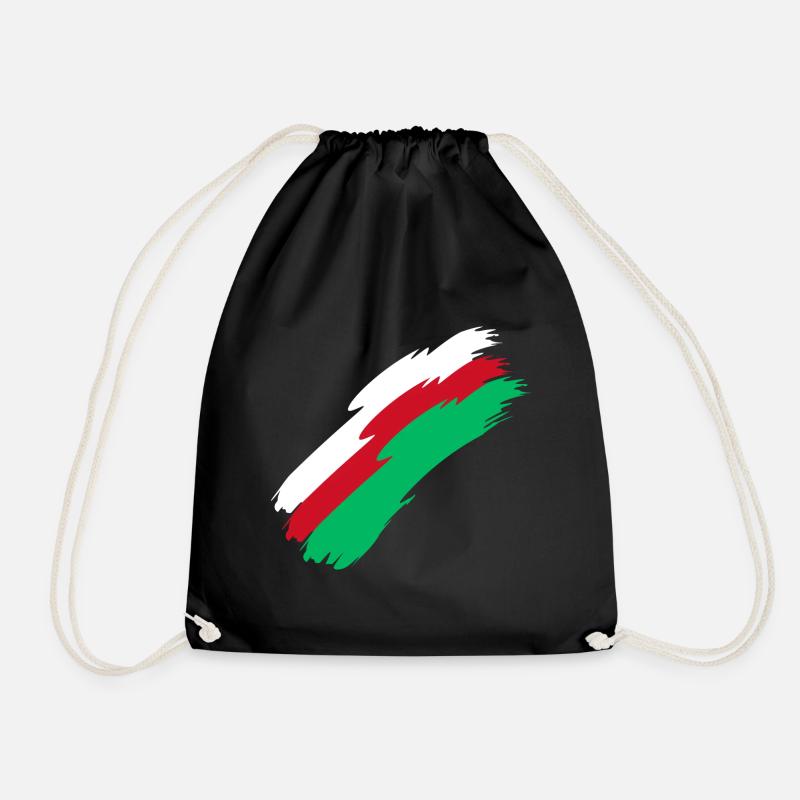 Madagascar - Drawstring Bag - black