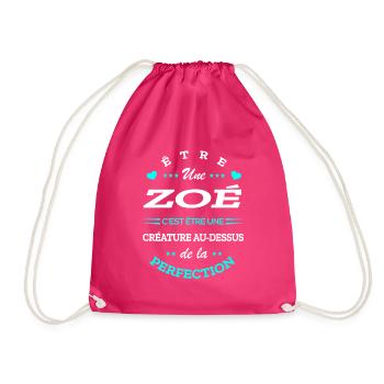 ZOÉ PARFAITE - NOM ZOÉ - Sac de sport léger - fuchsia - Devant