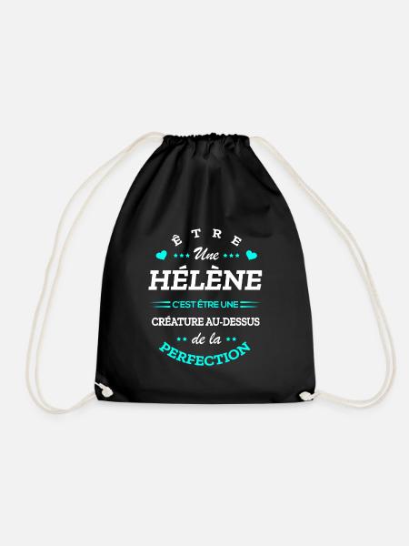 HÉLÈNE PARFAITE - NOM HÉLÈNE - Sac de sport léger - noir