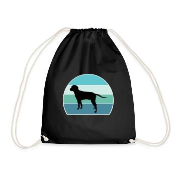 Anglo Francais De Petite Venerie Dog Silhouette Vi - Sac de sport léger - noir - Devant