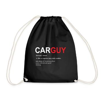 Citation mécanicien Voiture Guy Définition Drôle Mécanicien - Sac de sport léger - noir - Devant
