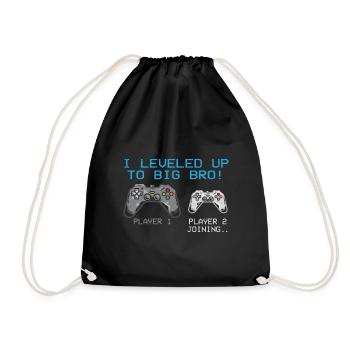 Citation du joueur que j’ai montée de niveau à Big Bro! Niveau de jeu - Sac de sport léger - noir - Devant