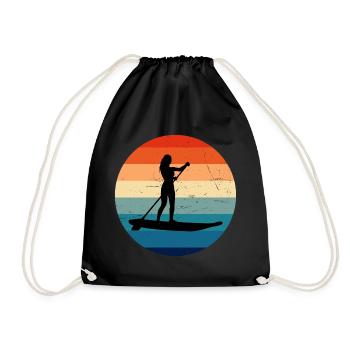 Stand up Paddleboard Sup Stand up Paddle B pour hommes - Sac de sport léger - noir - Devant