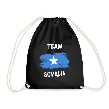 L'équipe Somalia - Sac de sport léger - noir - Devant