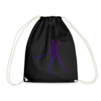 Pelota Pelota vasca Jai Alai Basque Pelota - Sac de sport léger - noir - Devant