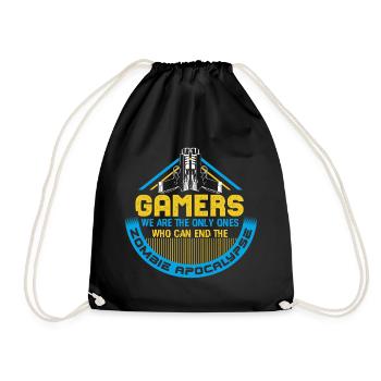 Zombie Apocalypse Zombies Spell - Sac de sport léger - noir - Devant