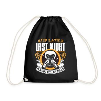 Voodoo Bondieu Idée Cadeau - Sac de sport léger - noir - Devant