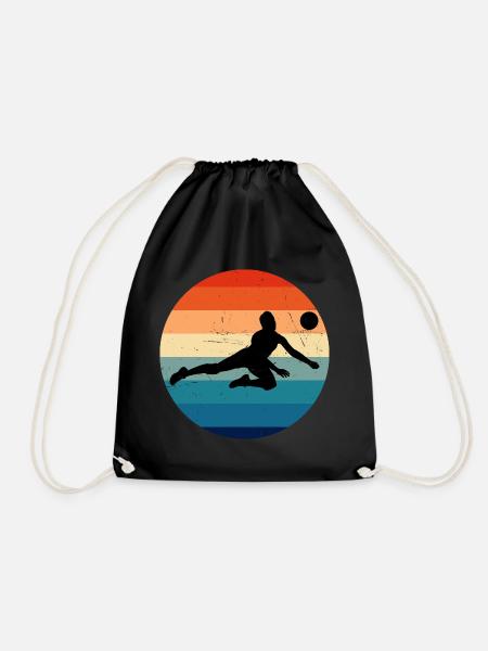 Volley Volleyball Hommes Volley-ball Hommes - Sac de sport léger - noir