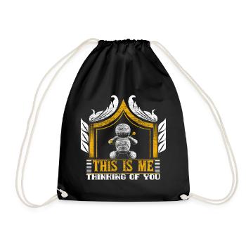 Voodoo Magic Spell Cadeau - Sac de sport léger - noir - Devant