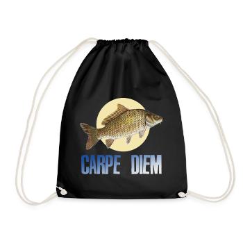Carpe diem - Sac de sport léger - noir - Devant