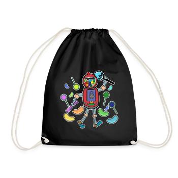 Cool Sweet Candy Dessert sucré - Sac de sport léger - noir - Devant
