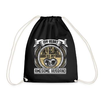 Marriage Marriage - Drawstring Bag - black - Front