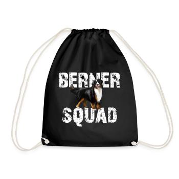 Bouvier bernois - Sac de sport léger - noir - Devant