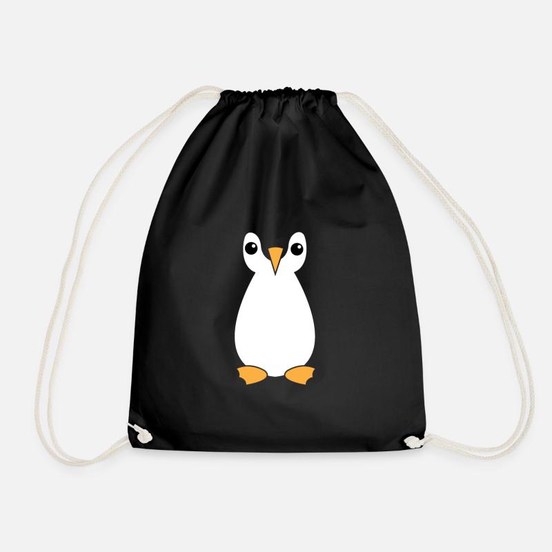 Antarktis Tier Seevogel Pinguin Zoo Vigel - Turnbeutel - Schwarz