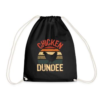 Poulet Dundee - Sac de sport léger - noir - Devant
