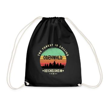Reichelsheim Odenwald Design - Sac de sport léger - noir - Devant