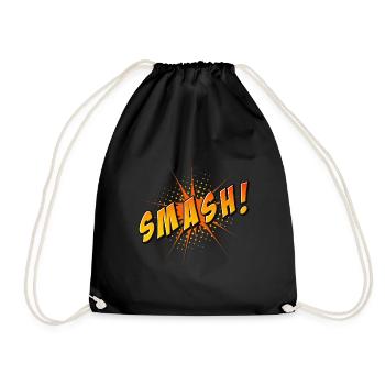 Smash Youth Word 2022 Style de bande dessinée - Sac de sport léger - noir - Devant