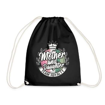 Mère Fille Amis Parents - Sac de sport léger - noir - Devant