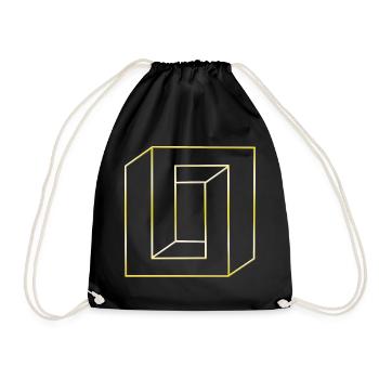 optique - Sac de sport léger - noir - Devant