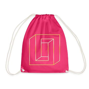 optique - Sac de sport léger - fuchsia - Devant