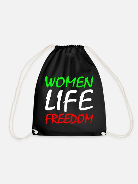 Women life freedom iran - Turnbeutel - Schwarz